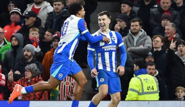 Manchester United vs Brighton - FA Cup third round LIVE: Latest score and updates as Brajan Gruda opens the scoring for the visitors with Darren Fletcher giving Kobbie Mainoo a start at Old Trafford