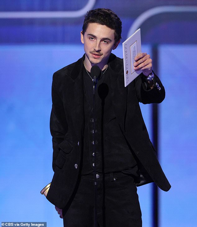 Timothee Chalamet has soared over Leonardo DiCaprio - who stars in One Battle After Another - as the betting favorite to win the coveted Best Actor Oscar as he earned the top honor at the Golden Globe Awards 2026 for Marty Supreme (directed by Josh Safdie)