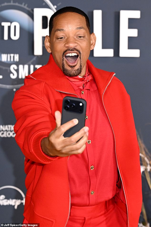 Despite his legal woes the actor put on a very animated display