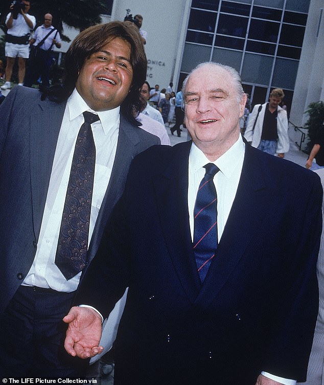 Brando, pictured with Miko, had conversations with Jackson that have fuelled speculation over the years that the singer had an intense phobia of heterosexual sex