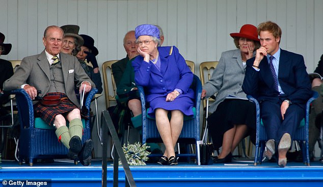 That September, the then 23-year-old prince joined his family for the Braemar Gathering in Aberdeenshire. Yet William could manage nothing more than a navy-blue lounge suit while Charles was properly attired in a kilt and tweed jacket