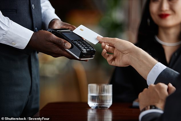 For customers hoping to use their credit card in U.S. restaurants, they may find themselves being charged an extra $8 (£5.97) for a $200 bill