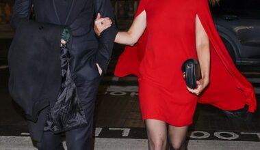 Dan Walker strolled into the Royal Albert Hall last week with sports presenter and pro golfer Iona Stephen, looking gorgeous in a stunning red dress