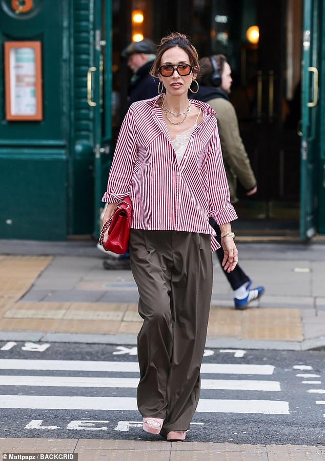 Myleene Klass, 47, has hit back at cruel trolls as she revealed messages saying they wish she gets cancer in a screenshot shared to Instagram on Saturday