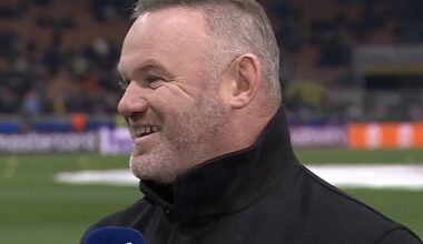 Wayne Rooney was delighted to be posed the question by his former opponent Theo Walcott