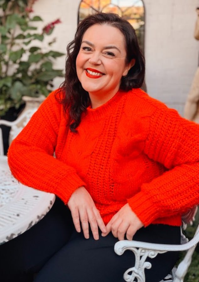 Rosie, pictured now, says the side-effects of Mounjaro were 'horrendous', adding: 'I could barely get off the loo and was violently ill, with embarrassing sulphur burps'