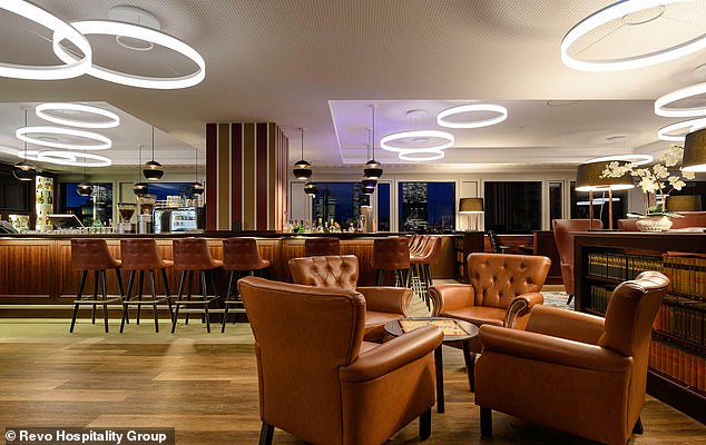 Revo has reportedly declared insolvency due to the 'economic crisis', also stating a range of other reasons for its difficulties including wage increases and a rise in other operational costs including 'rent, energy and food'. Pictured: A Revo Aparthotel in Frankfurt