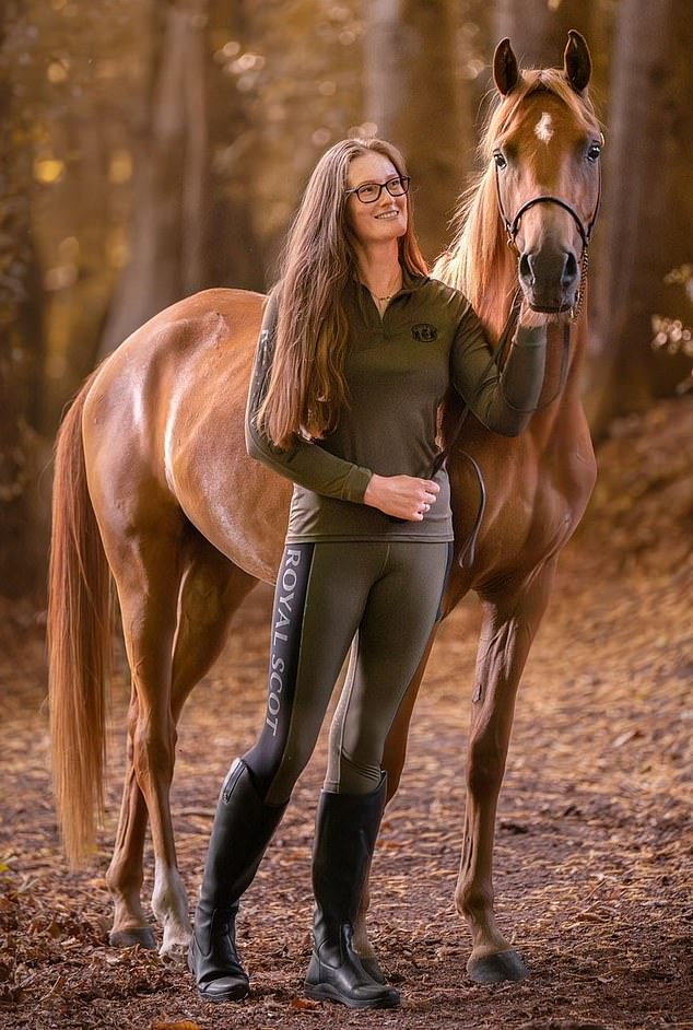 Victoria, 33, is a content creator who makes equestrian videos for social media platforms