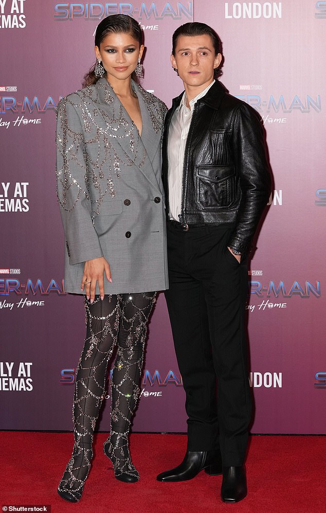 When the pair aren't working, they split their time between between the UK, where Holland was born and raised, and California, where Zendaya has lived for the majority of her life so far; seen in December 2021