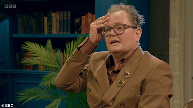 Alan Carr has admitted he saw a mental health nurse after winning Celebrity Traitors as he explained the BBC show became 'quite stressful'