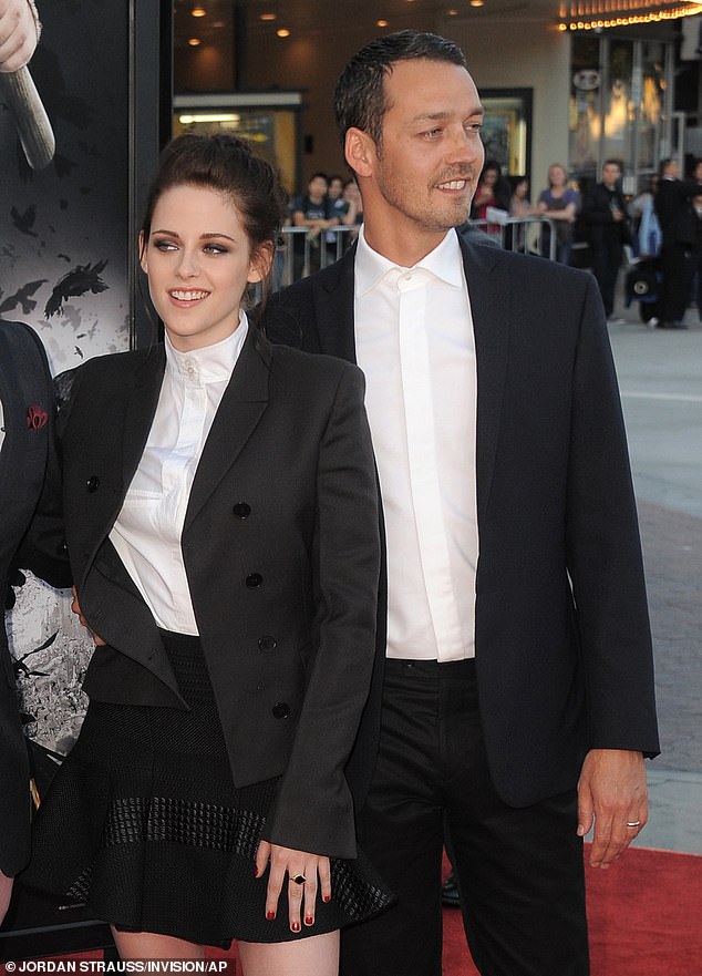 His rant came after news broke of Kristen's infidelity with her Snow White And The Huntsman director Rupert Sanders (pictured together in 2012), who was himself married at the time, while she was in a relationship with Twilight co-star Robert