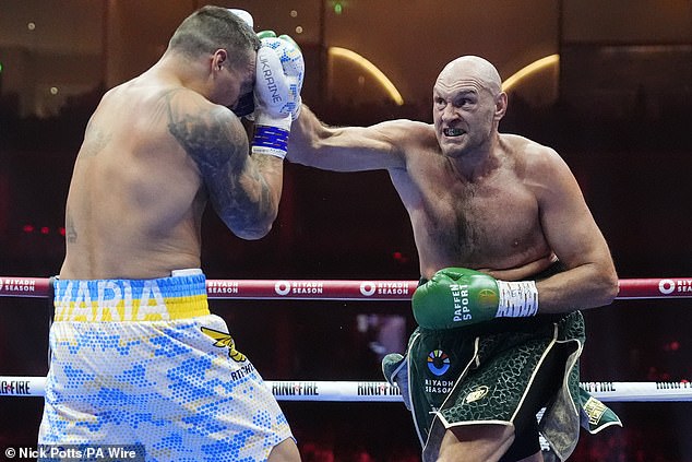 The Gypsy King, 36, holds a professional record of 34 wins, two losses and one draw, with 24 knockouts. The two defeats on his record came against Oleksandr Usyk