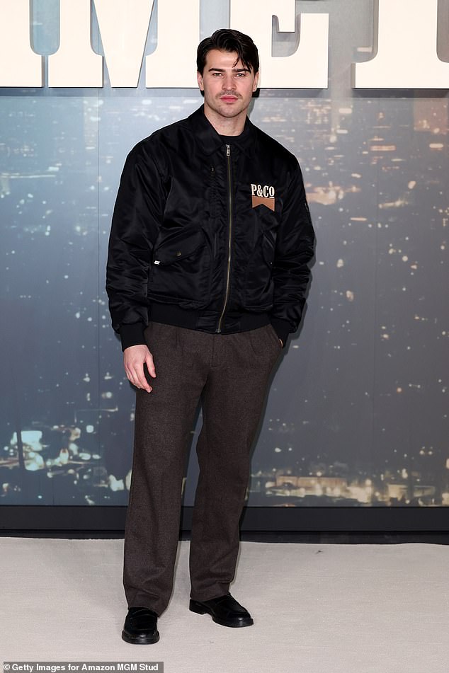 Owen Warner posed up a storm for the cameras