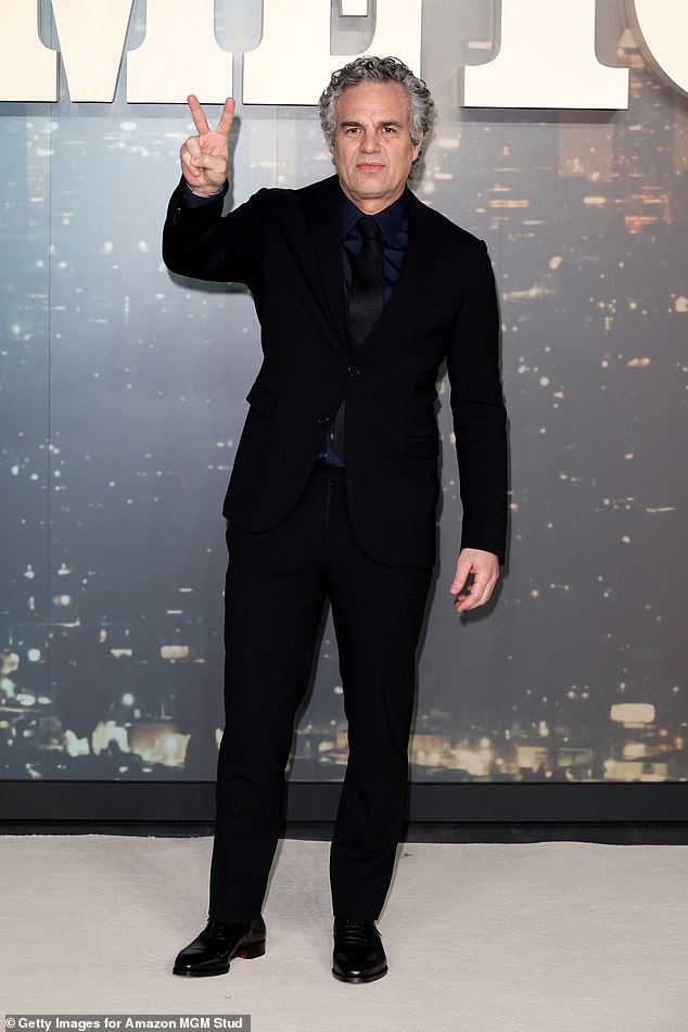 Mark Ruffalo looked dapper for the event