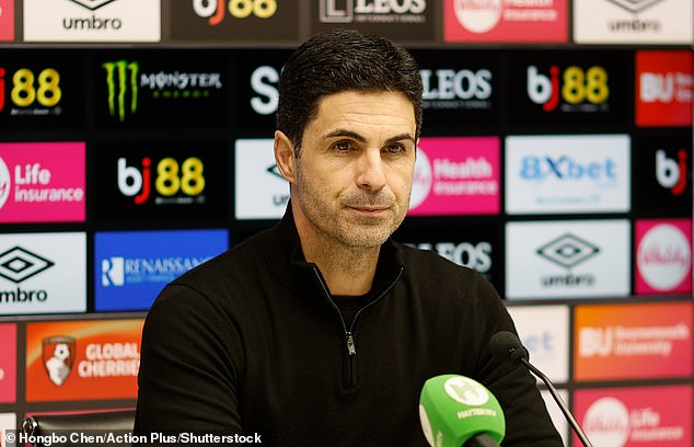 Mikel Arteta didn’t like the question I posed. Or perhaps I had just mumbled it. Anyway, the funboat quickly disappeared over the horizon