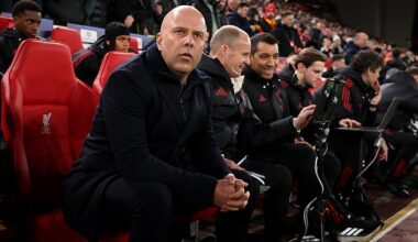 As tunes in honour of players like Mo Salah and Andy Robertson tumble from the stands against Qarabag, the name of the manager is not sung as it once was