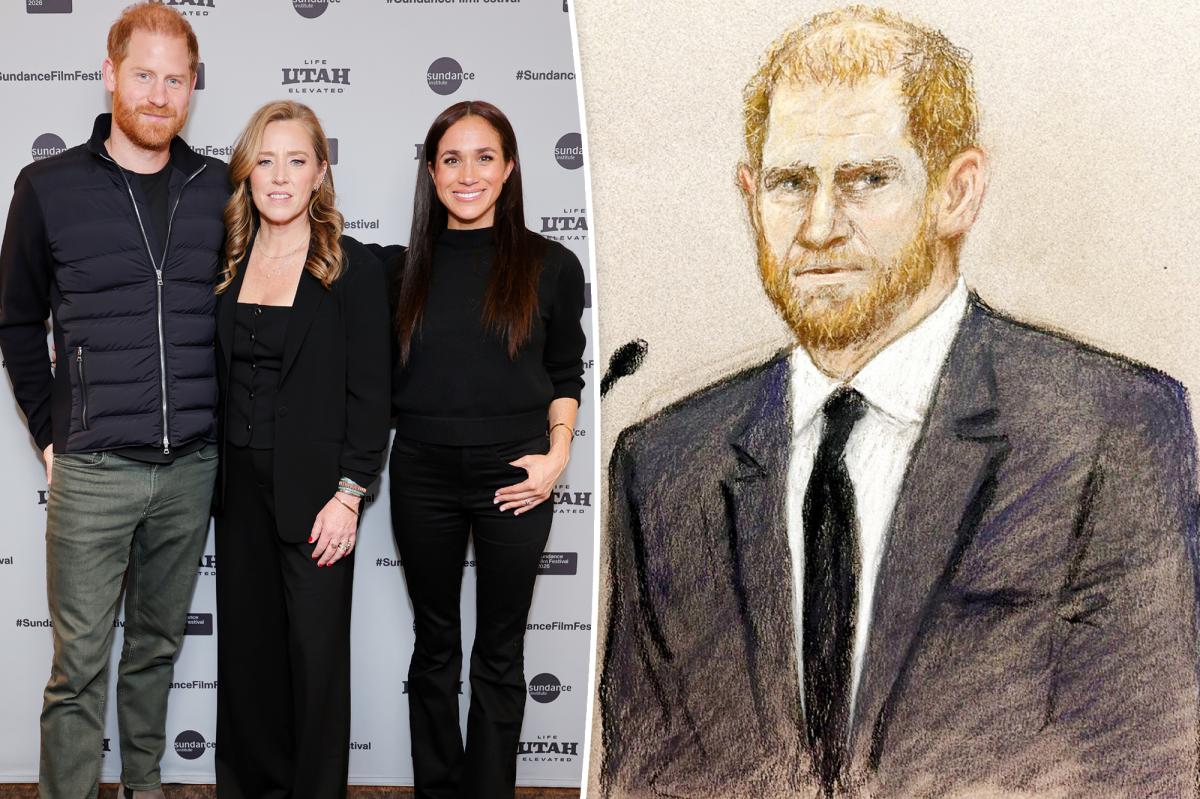Prince Harry and Meghan Markle attend Sundance Film Festival 2026