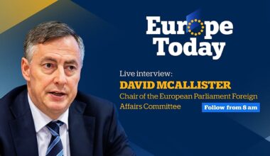 Europe Today: Chair of the EU Parliament Foreign Affairs Committee joins us live