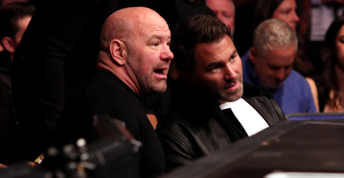 Dana White: Eddie Hearn suddenly ‘confrontational’ as Zuffa Boxing launches: ‘He’s talking like a politician now’