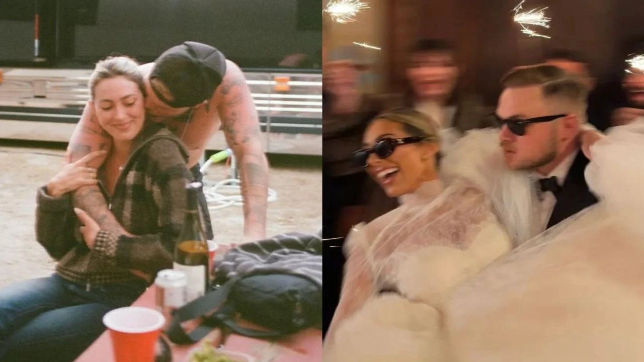 Zach Bryan and Samantha Leonard: courtesy of Zach Bryan and Stefan Max's Instagram