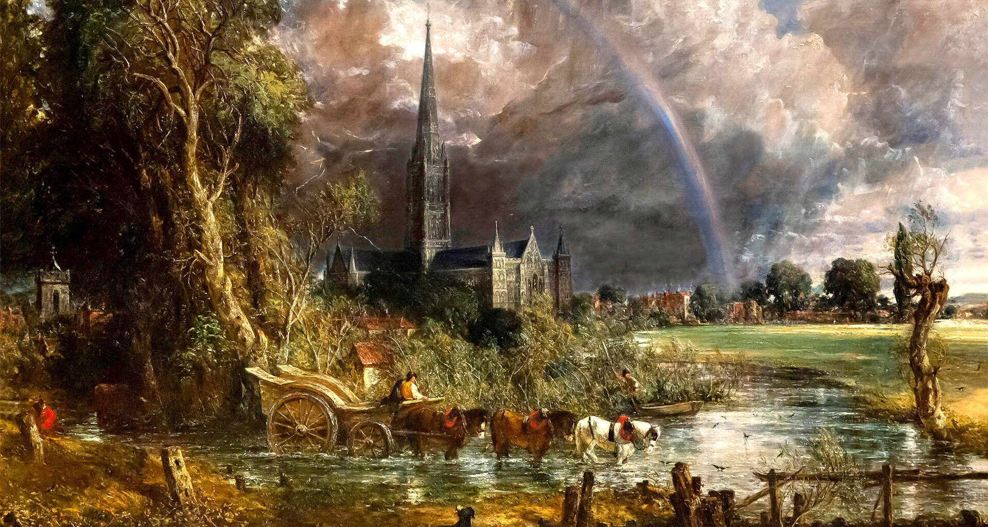 Where Turner wears me out, Constable restores me