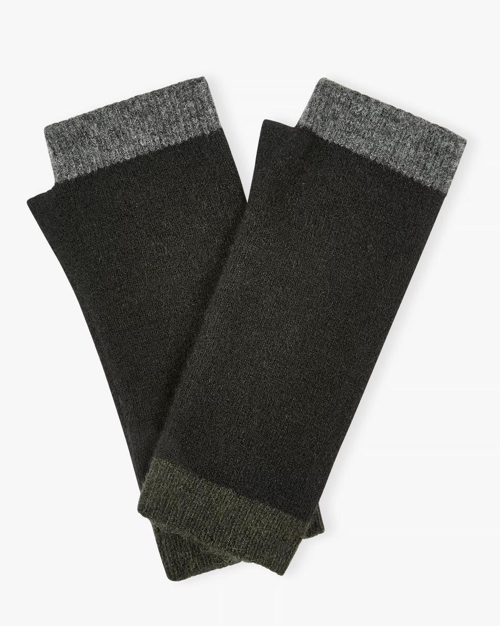 Alpaca Colour Block Wristwarmers Alpaca Colour Block Wristwarmers