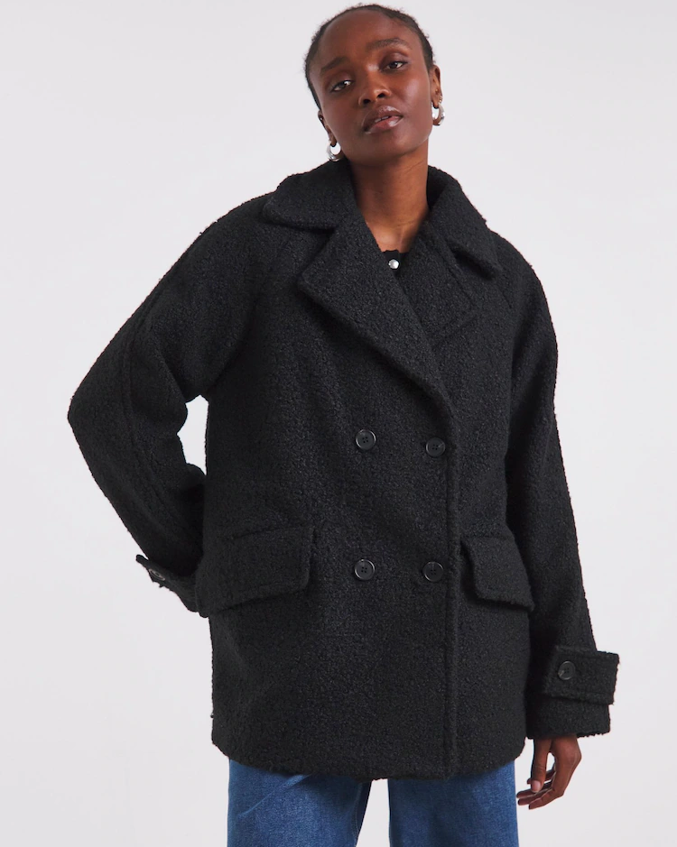 Black Teddy Peacoat Black Teddy Peacoat