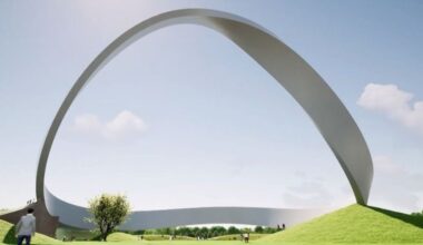 Construction begins on the largest Christian monument in the United Kingdom
