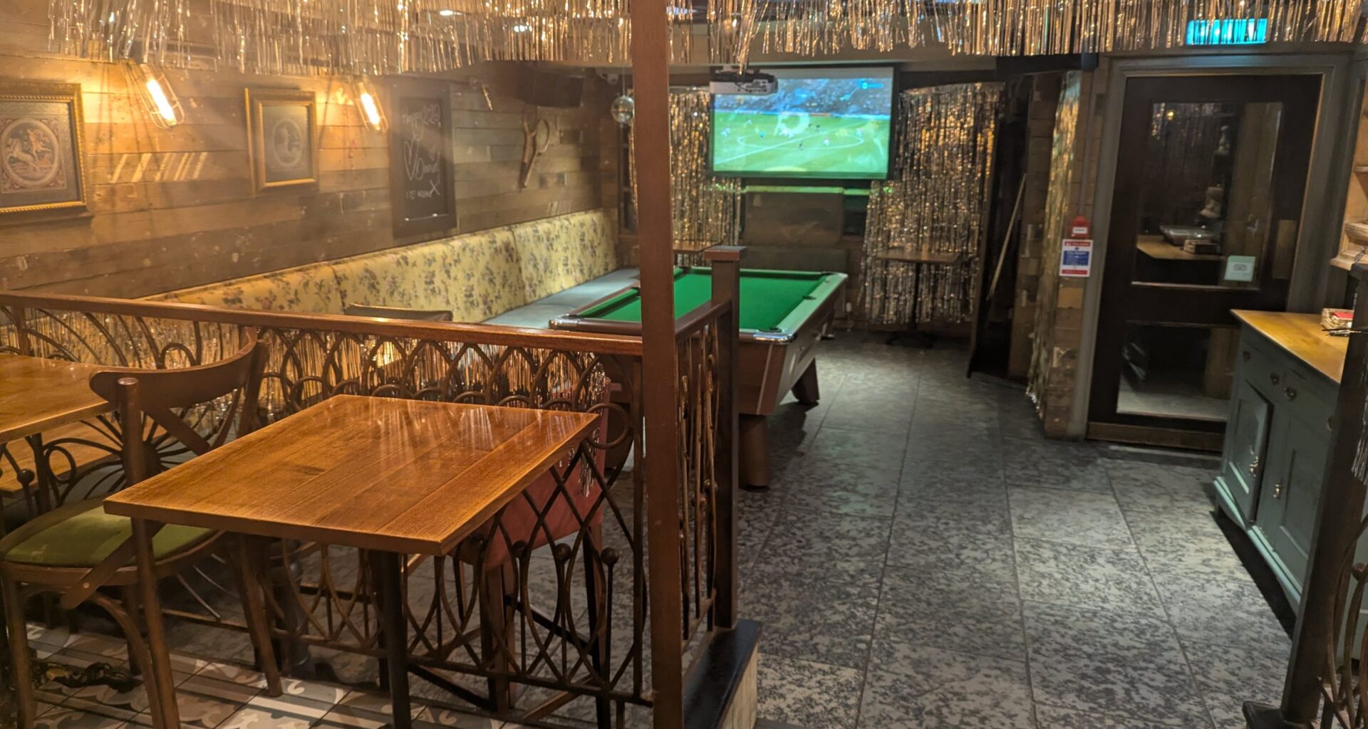 3 Old Monks back room