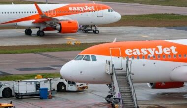 Disruptive passengers ground easyJet flight from Belfast to Egypt