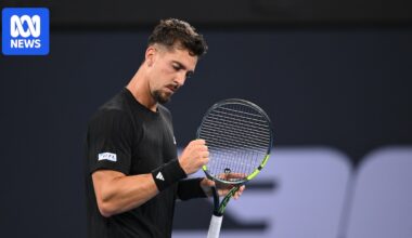 Thanasi Kokkinakis tears up and Nick Kyrgios chills out as Special Ks return at Bribane International