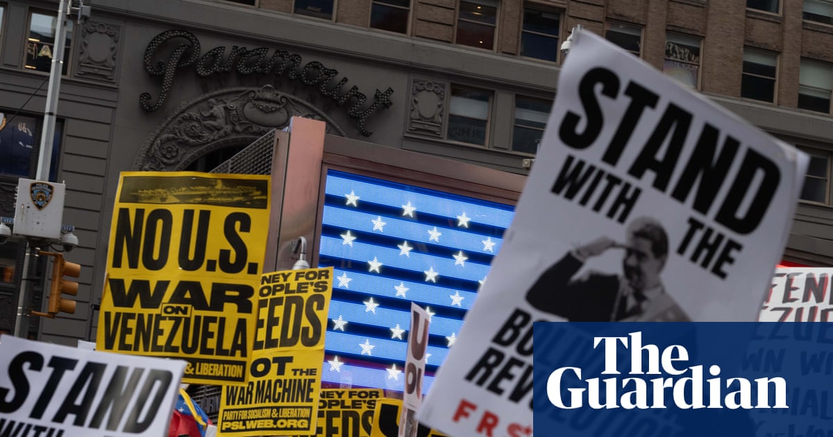 Protests erupt in US cities over Trump’s military intervention in Venezuela | Venezuela