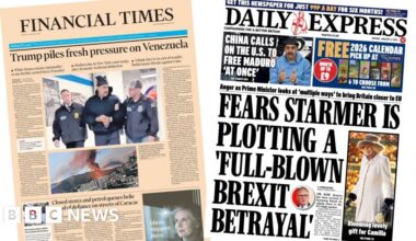 'Fresh pressure on Venezuela' and a 'Brexit betrayal'