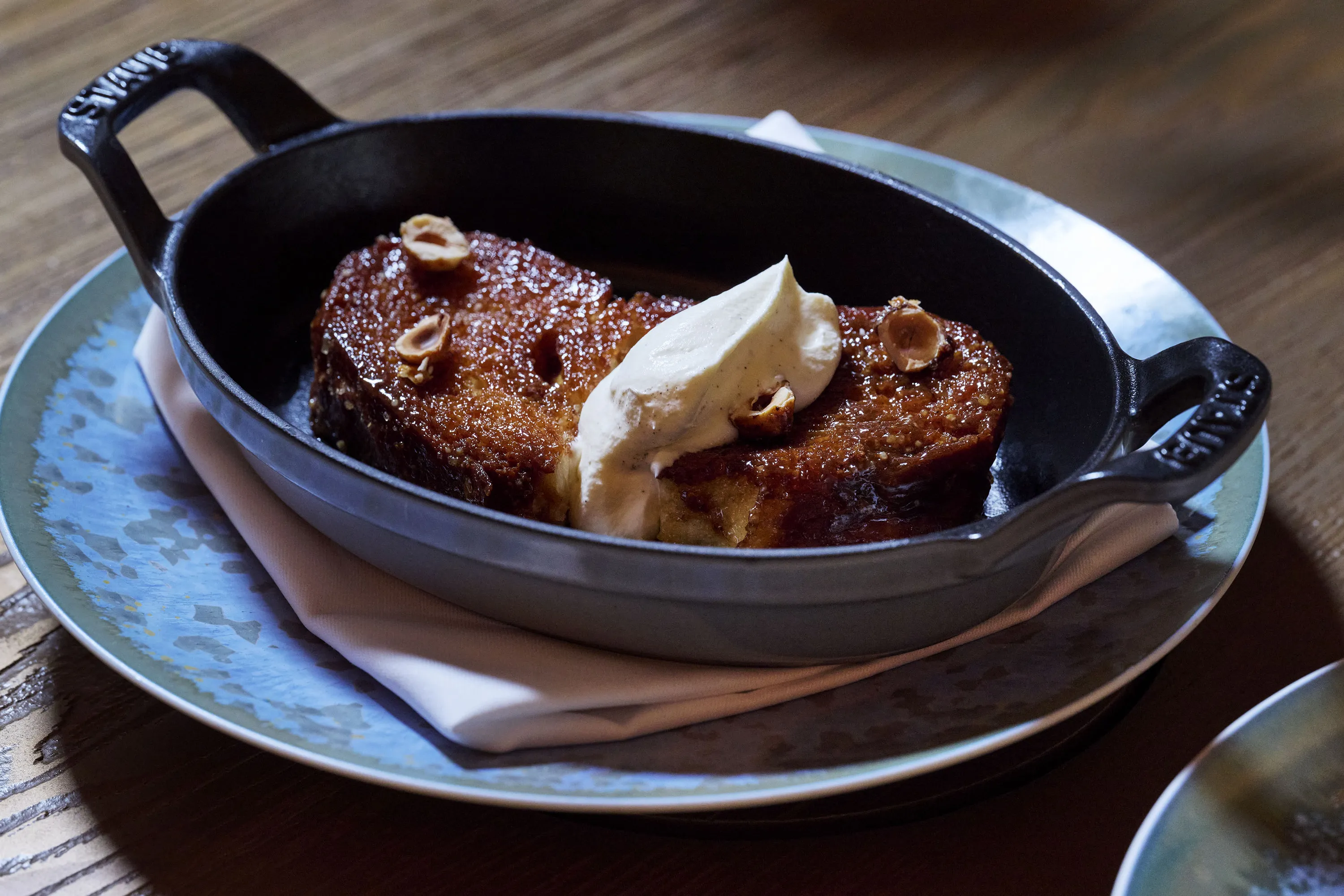 French toast at Pavyllon London