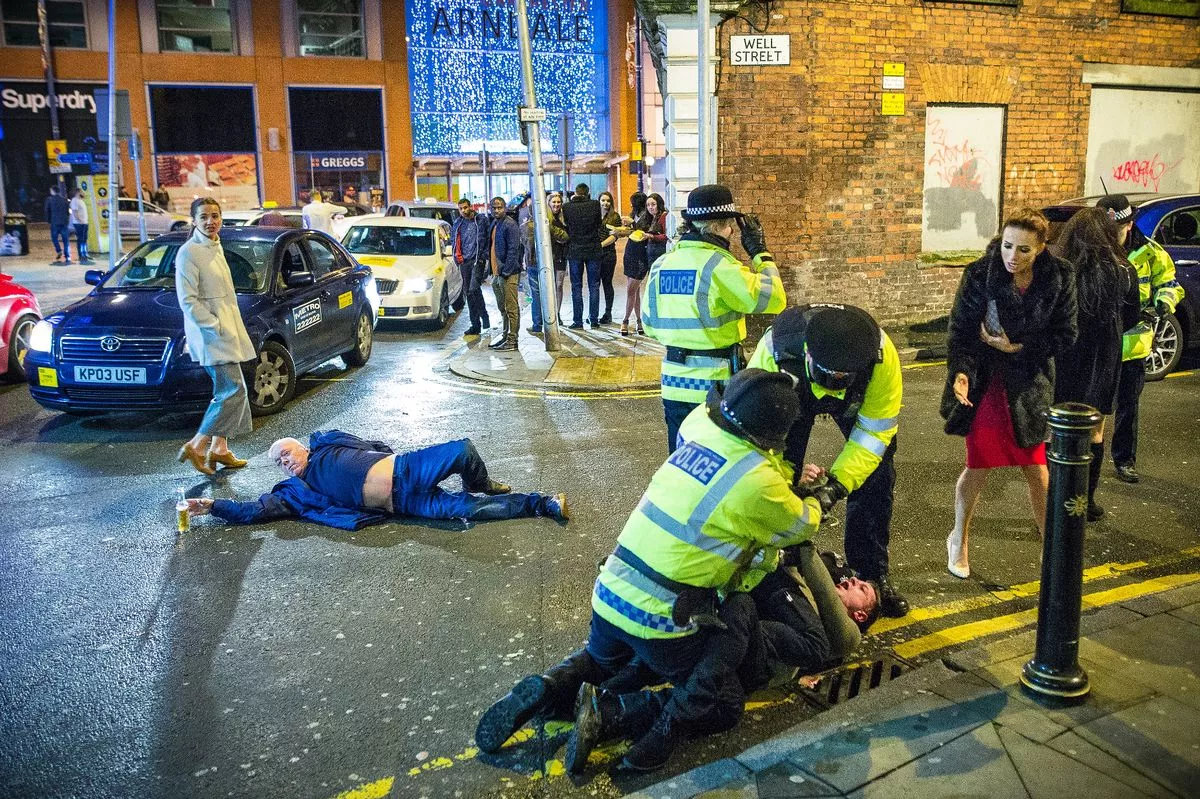 An image of Manchester's New Year's Eve celebrations in 2016 is still popular ten years on from going viral
