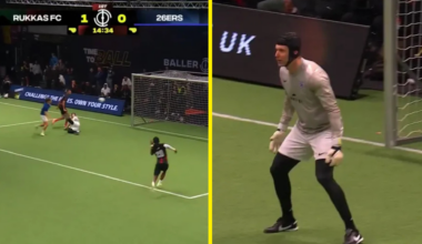 Petr Cech's surprise return to football aged 43 has pitch invasion after incredible goal