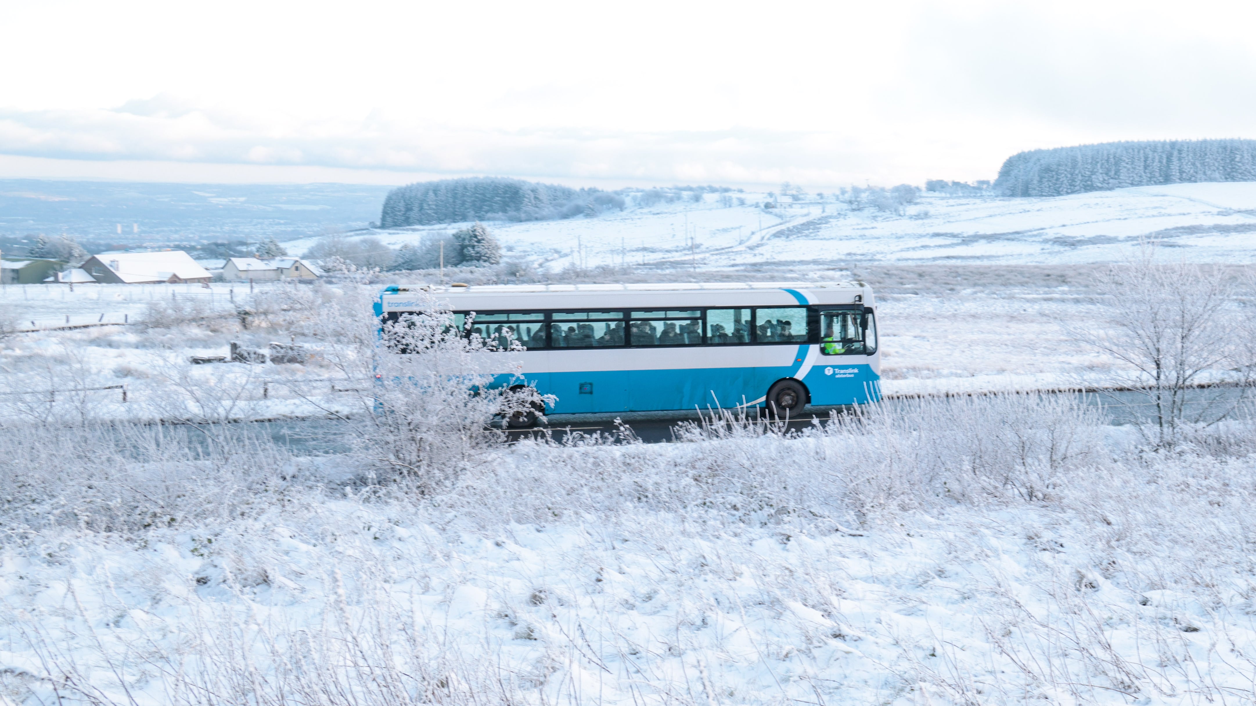 Freezing conditions continue across the north. PICTURE:BRIAN LINCOLN