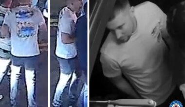 West Midlands Police has issued photos to ask for help identifying a group of men after a fight in Birmingham. Photo: West Midlands Police