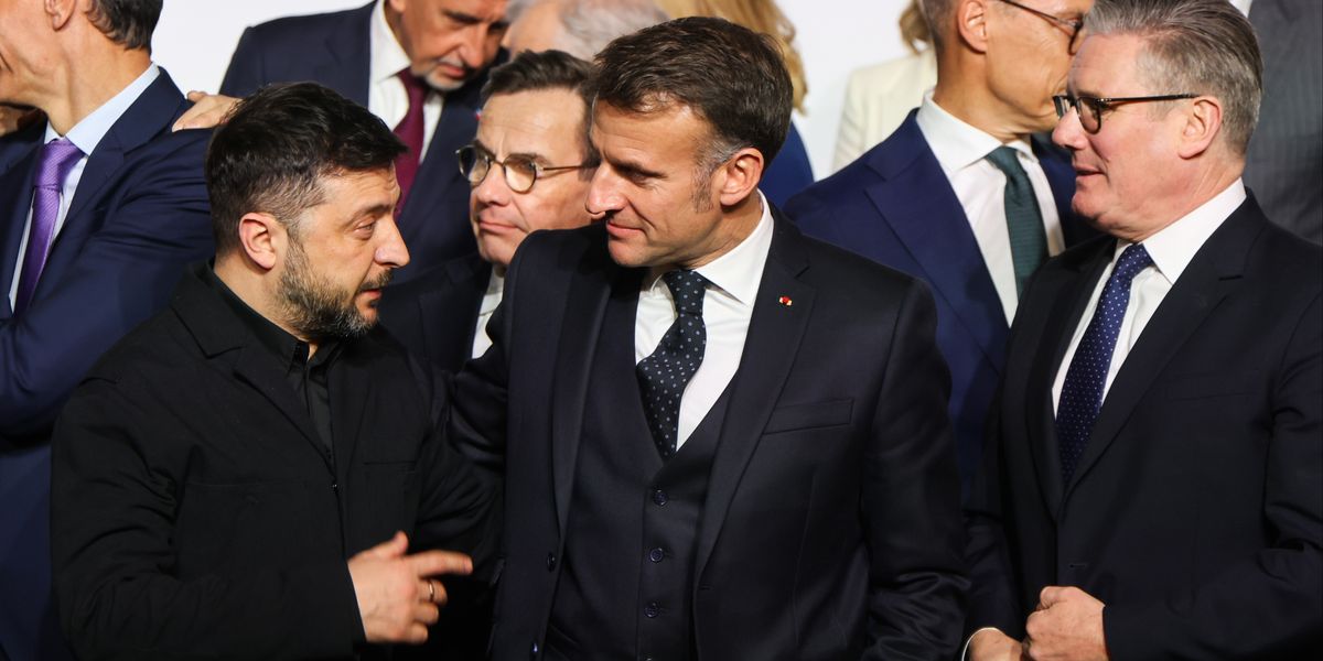 Britain and France sign declaration to deploy forces in Ukraine in case of peace deal