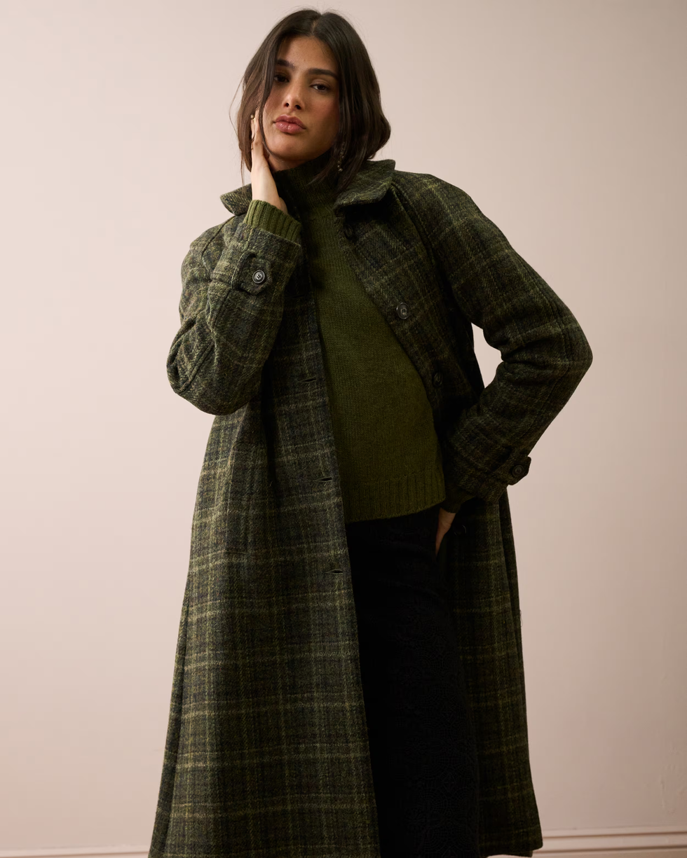 Harris Tweed Check Coat Harris Tweed Check Coat