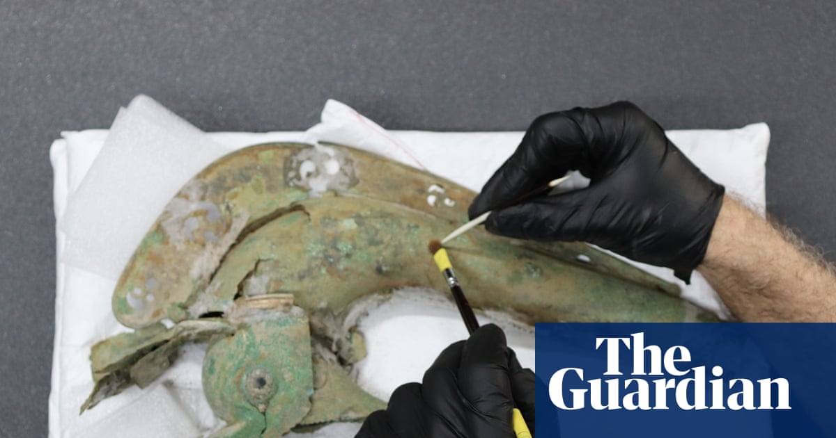 ‘Extraordinary’ iron age war trumpet find in Britain may have Boudicca links | Archaeology