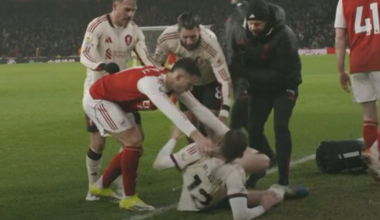 Gary Neville brands Gabriel Martinelli an 'idiot' for sparking Arsenal and Liverpool row