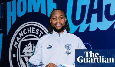 Manchester City sign Antoine Semenyo for initial £62.5m on contract to 2031 | Transfer window
