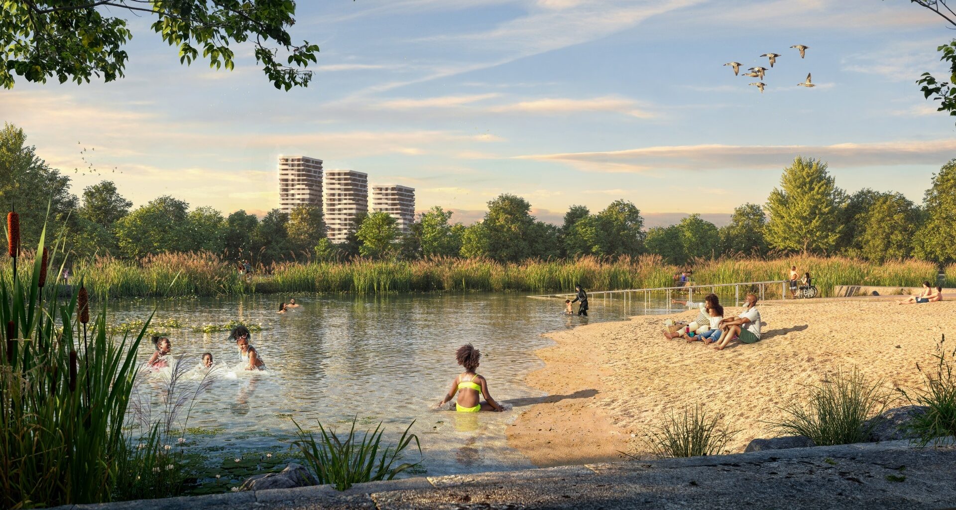 New Public Wild Swimming Ponds Could Open in East London