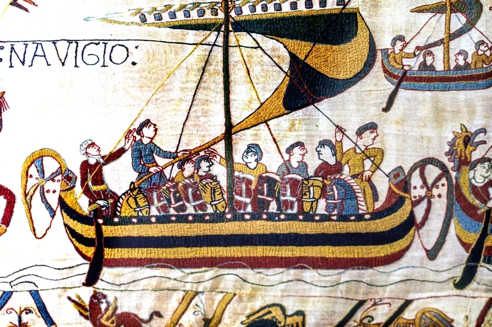 Bayeux tapestry in Normandy, France