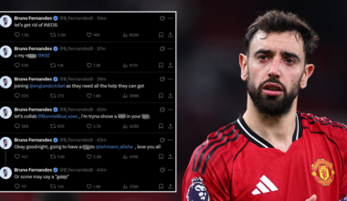 Manchester United forced to issue statement after captain’s X account taken over