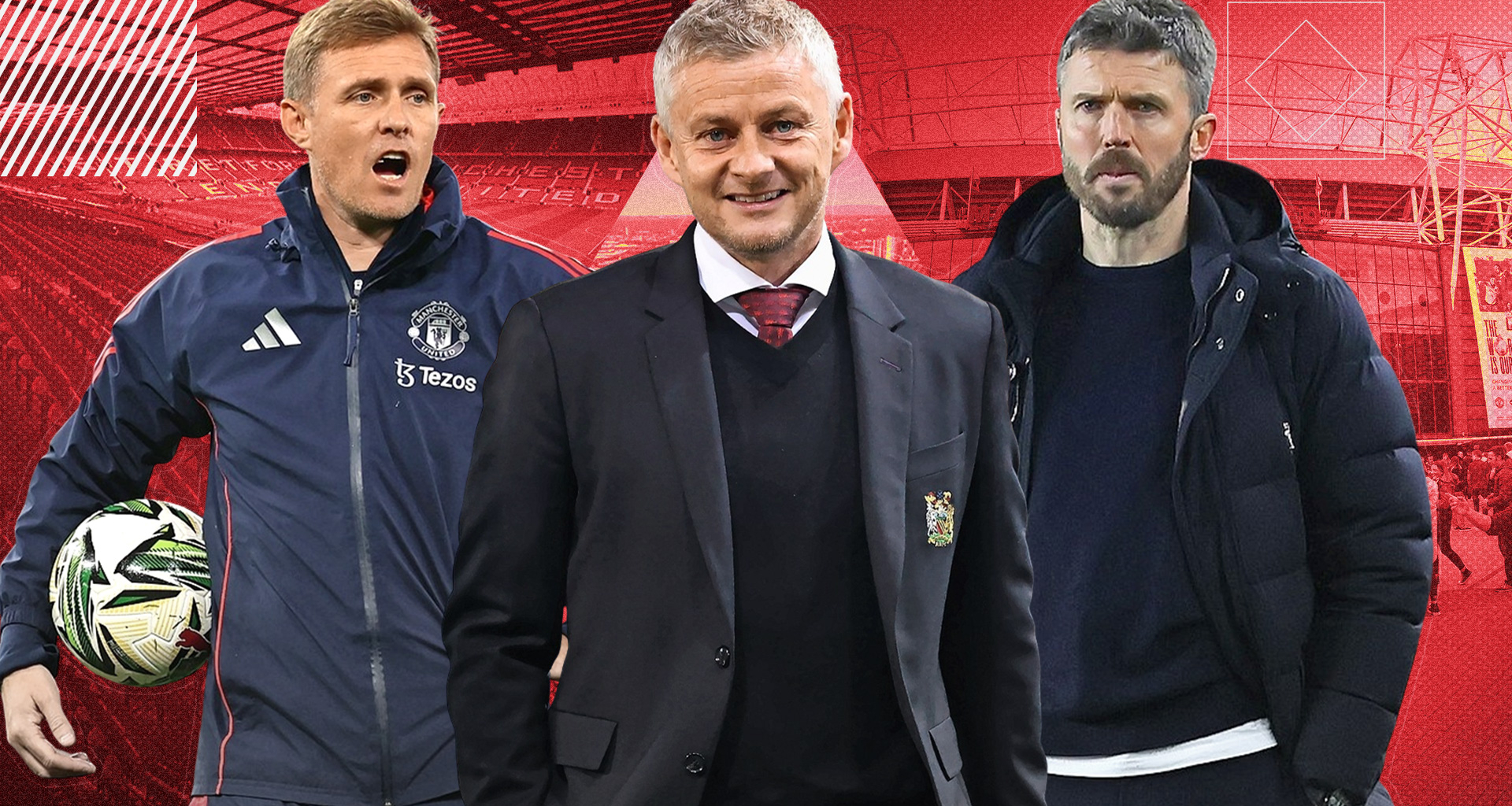 Manchester United to make interim boss decision on Monday as search takes twist after talks with Michael Carrick and Ole Gunnar Solskjaer