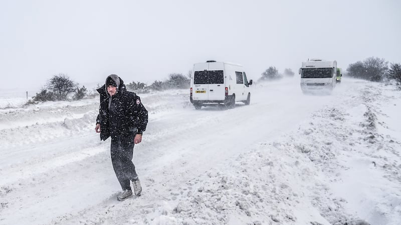 Yellow warnings for snow and ice still in place as wintry weather continues