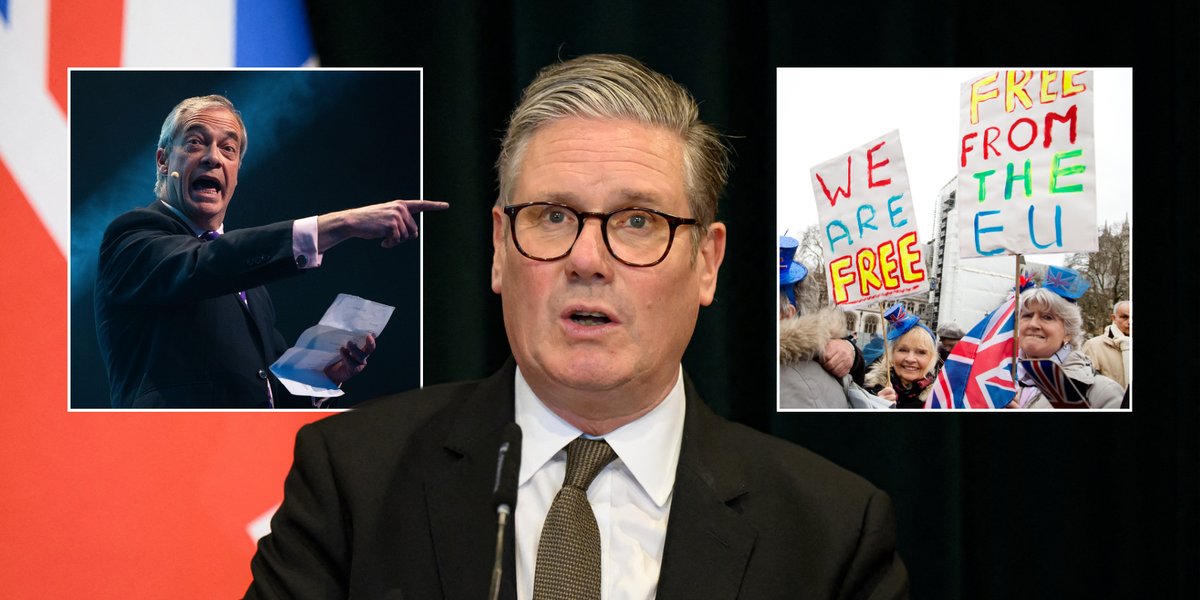 Keir Starmer faces Red Wall revolt to Reform if anti-Brexit rebels defy PM, warns veteran Labour MP