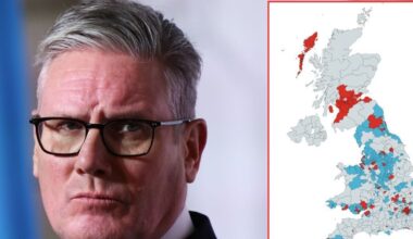 Brexit news: The 252 Labour seats that could spark Brexit nightmare for Keir Starmer